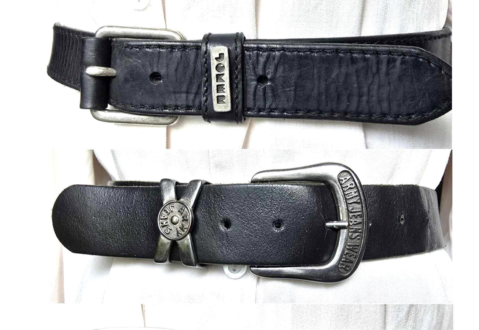 studs belt punk vintage 本革 Punk Studded Belt Threads Black Studded Belt Rock Rivet Belt