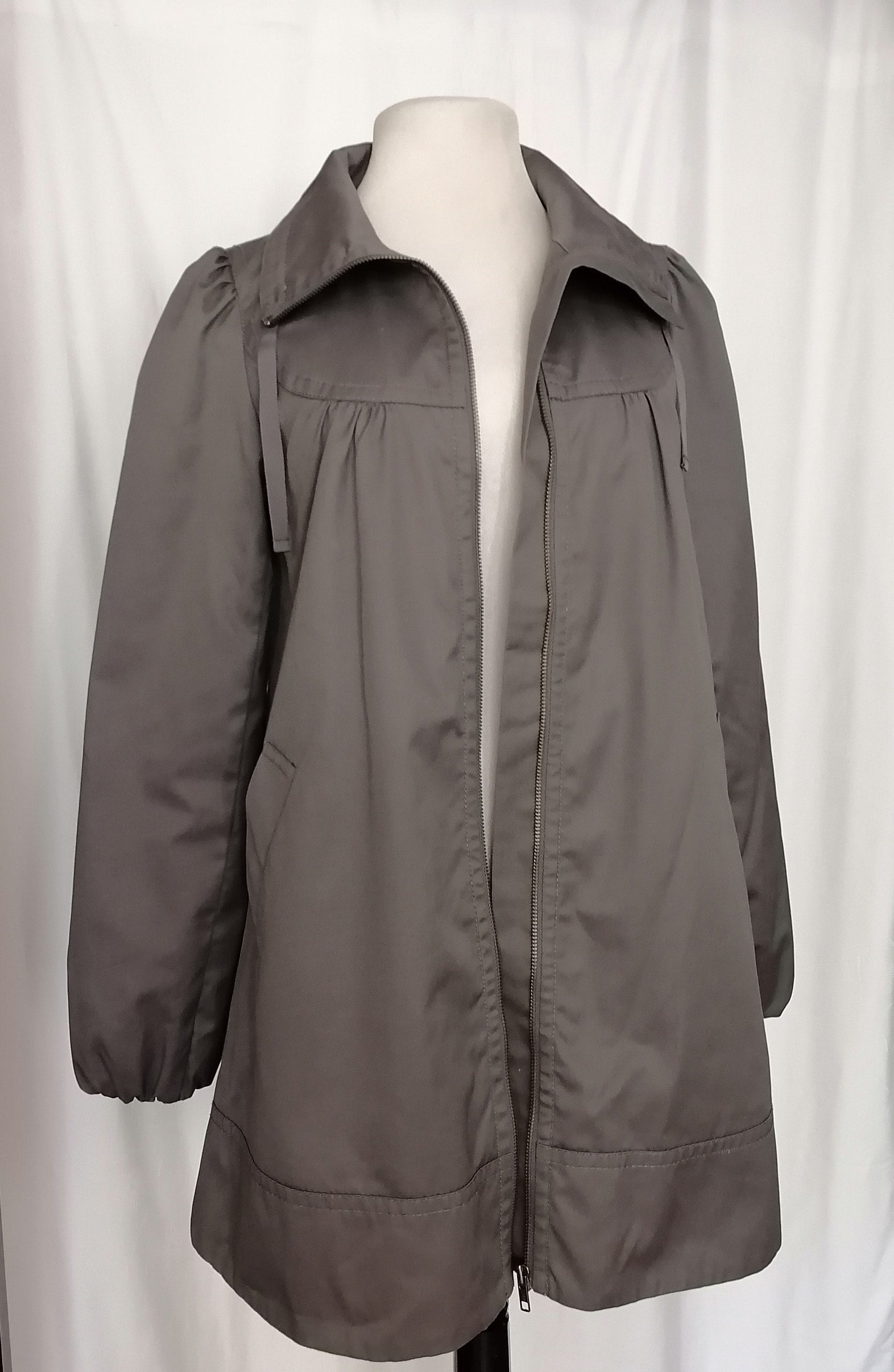 【着丈124cm】Super Long Trench Coat / Gray 着丈124cm】Super Long Trench Coat / Gray