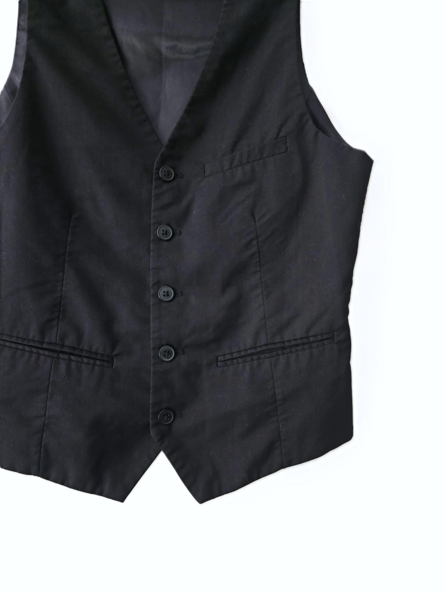 90’s Napoléon black nylon vest 90\u0027s Napoléon black nylon vest Vintage Napoli Vest Size Large