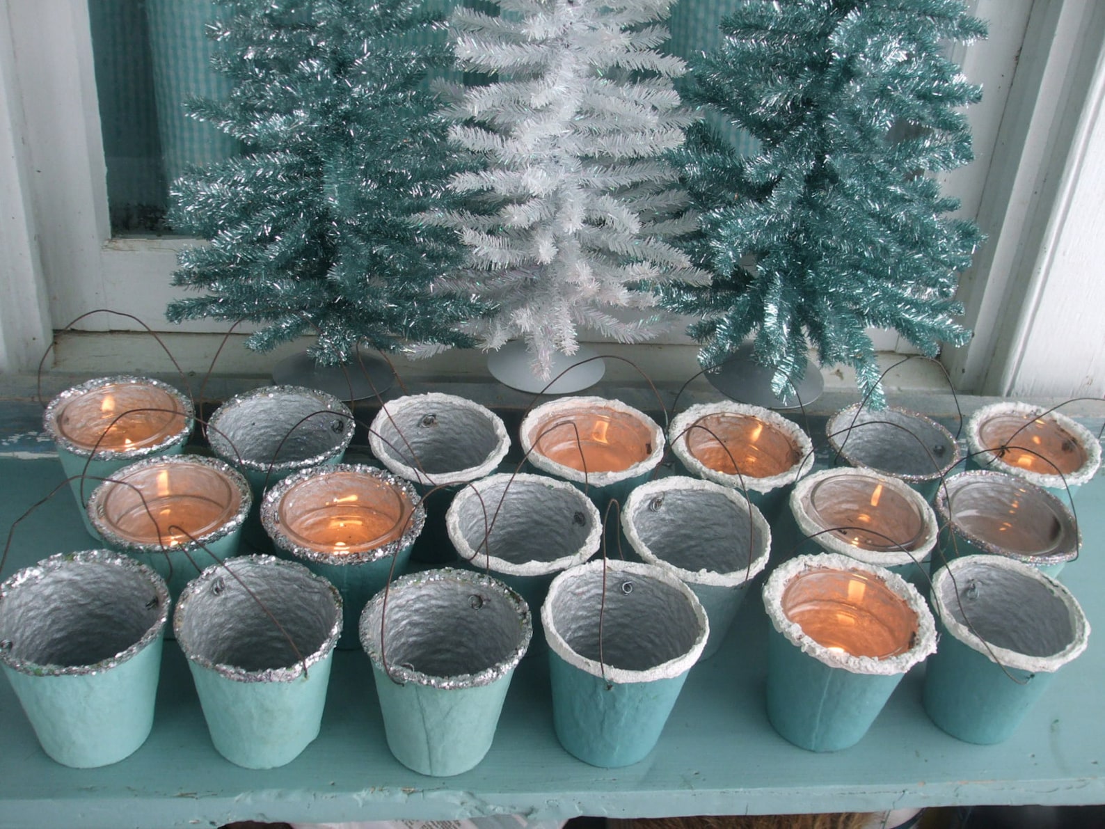 Votive Holders Candy Containers Sparkle Buckets Cookie Buckets Etsy