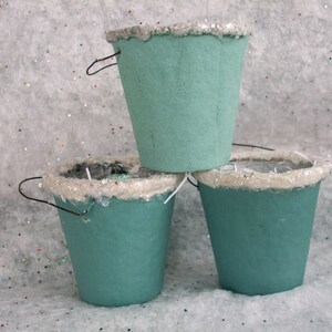 Votive Holders Candy Containers Sparkle Buckets Cookie Buckets Set of 4