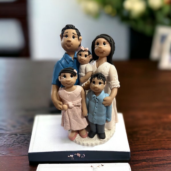 Mother’s Day gift  Custom Figurine made  from Your Photo - Handcrafted Photo Sculpture