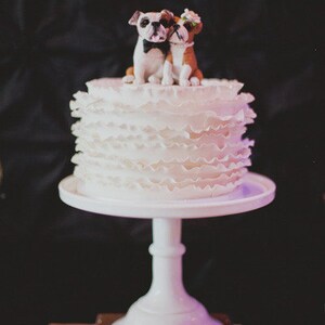 Pet Wedding Cake topper DEPOSIT ONLY image 1