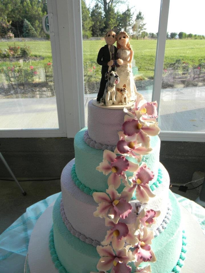 Bride and Groom Wedding Cake Topper DEPOSIT ONLY - Etsy
