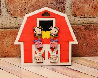 Stile creativo donne ragazze argilla polimerica maiale orecchini piercing orecchini festa gioielli regalo acquista in modo economico - spedizione gratuita, recensioni reali con foto