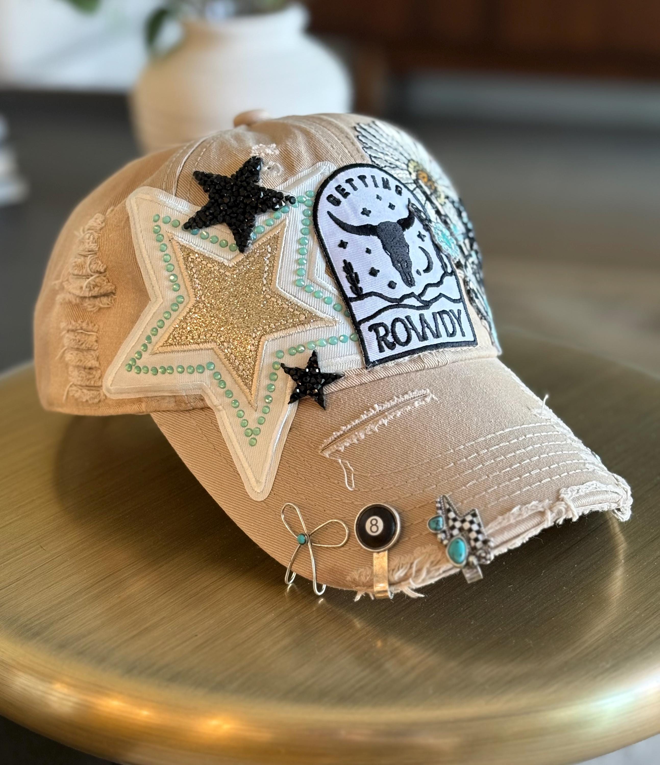 Hat Clip.....A cute accessory for your trucker hat, cowboy hat, baseball hat.