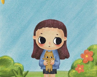 Nyota Popmart Commissioned drawing