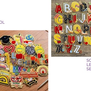 Self-Adhesive Chenille Patches: DIY Craft Embellishments & Fabric Markers, Stick-on Sticker Patches image 6
