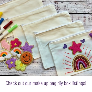 Kit de manualidades para niños: bolsas de tela para decorar fiestas y regalos imagen 9