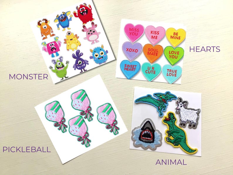 Self-Adhesive Chenille Patches: DIY Craft Embellishments & Fabric Markers, Stick-on Sticker Patches image 4