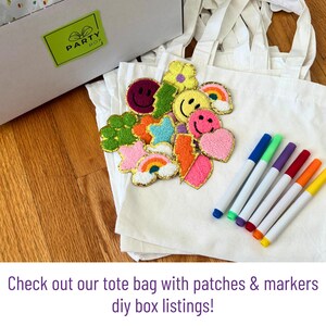 Self-Adhesive Chenille Patches: DIY Craft Embellishments & Fabric Markers, Stick-on Sticker Patches image 13