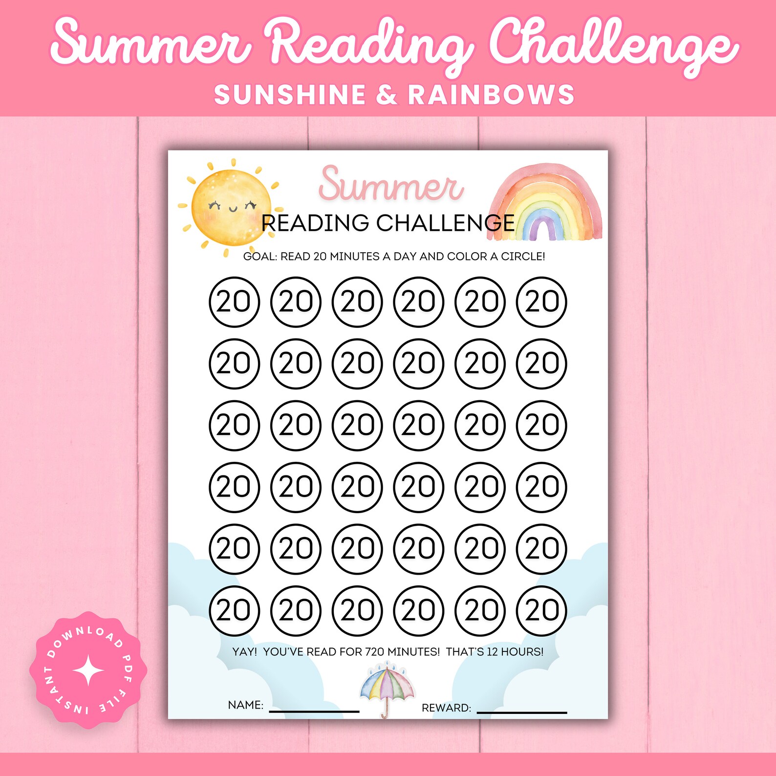 Book Tracker, Summer Activity, Reading Tracker, Summer Reading, Reading