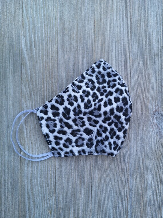 Face mask animal print mask mask with pocket adult mask Etsy