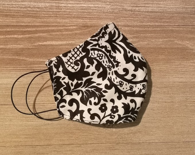 Black and White Face Mask HEPA Filter Mask Mask With Filter Etsy