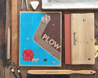 Farm Propaganda Poster Collection: PLOW