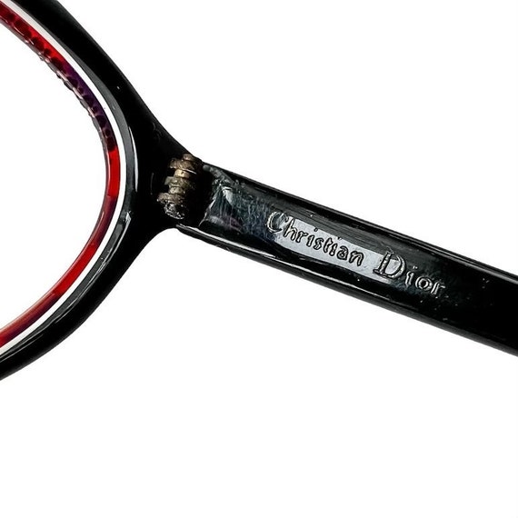 vintage Christian Dior cat eye eyeglass frames - … - image 7