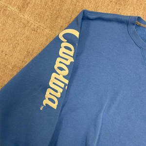vintage North Carolina Tar Heels sweatshirt mens large blue 2000s y2k NCAA UNC image 4