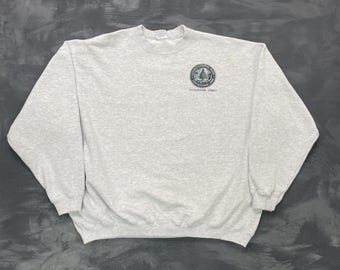 vintage wooster Ohio Sweatshirt Herren XXL Grau 1990s USA