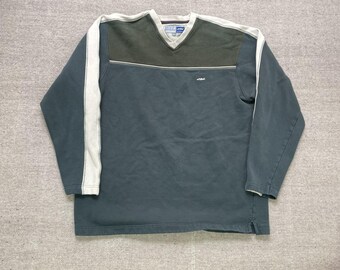 Vintage point zero long sleve sweatshirt mens XL Green 2000s y2k BL Extreme