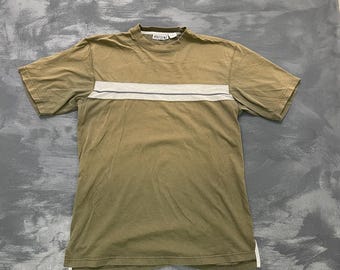 vintage Aeropostale Line T-shirt Herren groß braun 2000s y2k