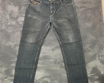 vintage Armani Exchange jeans heren 38 x 29 blauw jaren 90