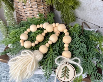 Rustic Pine Garland, Holiday Decor