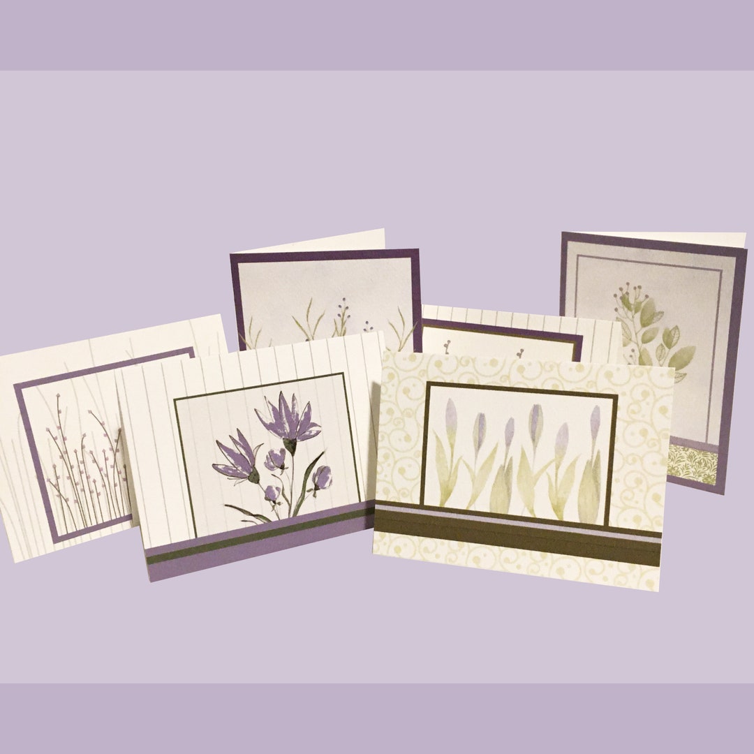 Set of 6 Gift Cards With Envelopes - Etsy