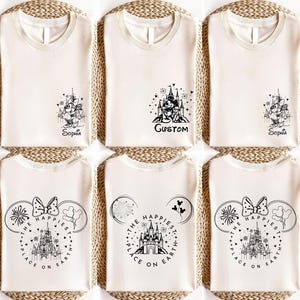 The Happiest Place One Earth Shirt, Disney Magical Castle T-Shirt, Mickey Castle Tee, Disney Vacation Shirt, Magical Kingdom Shirt