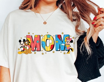 Mama Disney Shirt, Disney Mom T-Shirt, Mama Cartoon Tee, Magical Mama Shirt, Mothers Day Shirt, Gift Disney Tee For Mom