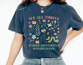Comfort Colors® Neurodiversity Shirt for BCBA Gift, Special Education Teacher Shirt, Inclusion Shirt, Mental Health Gifts for Teachers