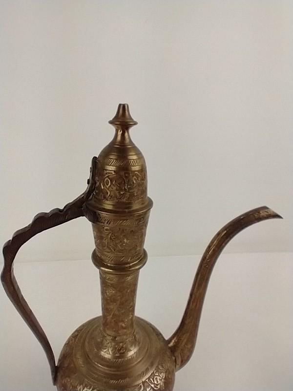 Copper teapot from India