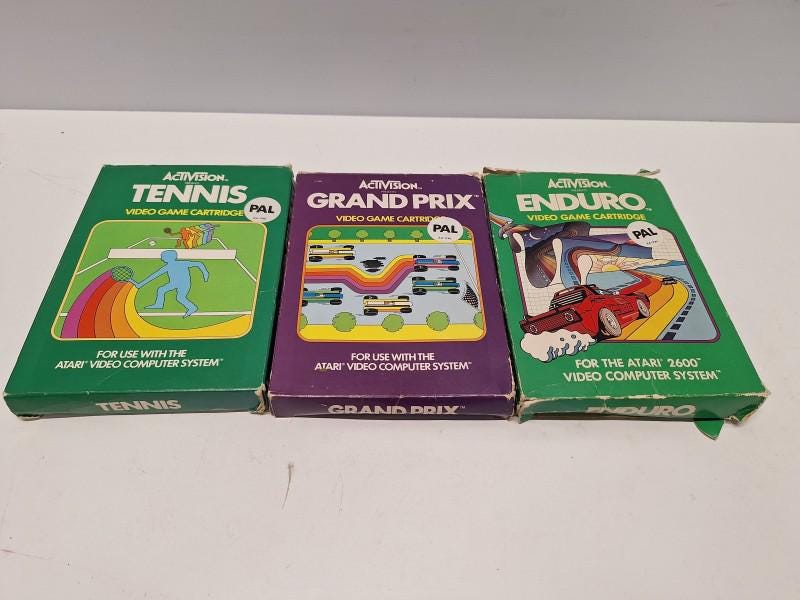 7 Atari 2600 Games - Etsy