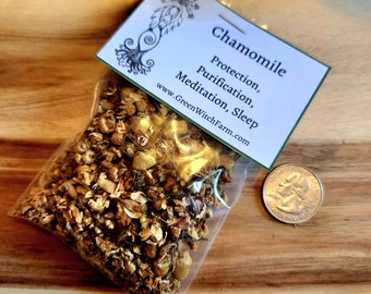 Dried Chamomile Flowers