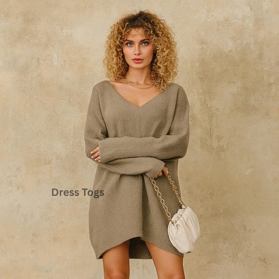 sachin and babi light blue dress SWEATER DRESS + TARTAN SCARF – One Small Blonde