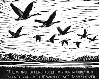 Wild Geese Print