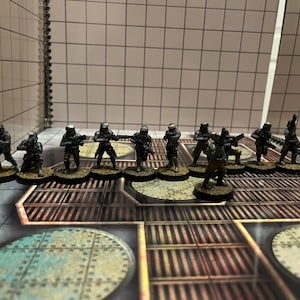 Legion painted Imperial ShoreTroopers pack of 12 (grey and white)