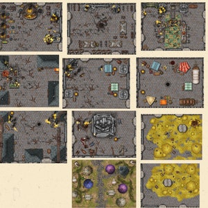 D&D Dwarven Battle Map-pakket