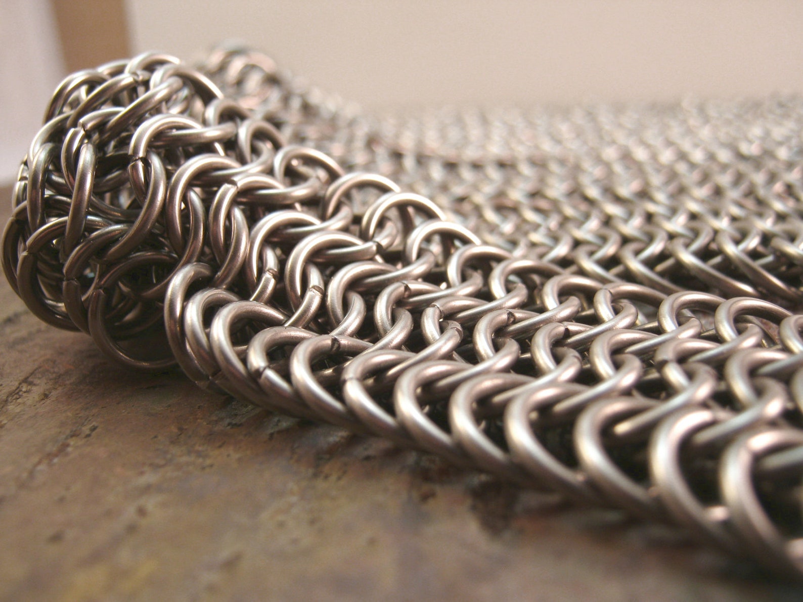 Stainless Steel Chainmaille Belt Euro 61 European 6 in 1 Etsy