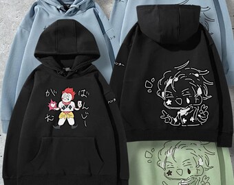 Acheter Hunter X Hunter Sweat à Capuche Pour Homme Hisoka Sweat Survêtement Streetwear Sweat à Capuche Anime Vêtements Décontractés Hunter X Hunter Hauts à Capuche