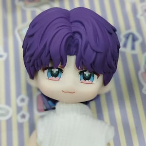 Rafayel OB11 Doll Head, Love and Deepspace Custom Nendoroid, Compatible Faceplate & Hair Kit, Handmade Fan Art, Obitsu11 headcap parts