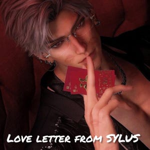 Carta de amor digital de Sylus, mensaje romántico de amor y espacio profundo, entrega instantánea, nota de amor virtual para ella, regalo romántico sorpresa