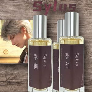 Perfume Sylus 30 ml, Amor y Espacio Profundo, Arte Aromático de Fan, Inspirado en videojuegos, Regalo para gamers, Perfume único, Fragancia para fans