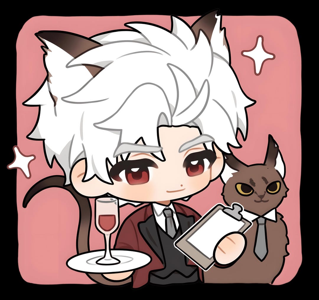 Sylus Sticker Love and Deepspace Stickers, Sylus PNG 18 Designs, Anime Game Sticker ...