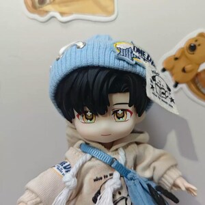 Full Doll Set Sylus, Xavier, Zayne, Rafayel OB11 Doll Head, Love and Deepspace Custom Nendoroid, Handmade Fan Art, 2.0 doll body with cloth