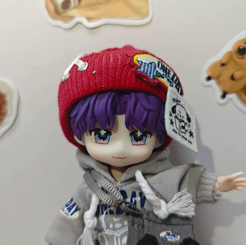 Full Doll Set Sylus, Xavier, Zayne, Rafayel OB11 Doll Head, Love and Deepspace Custom Nendoroid, Handmade Fan Art, 2.0 doll body with cloth