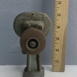 Dazey Sharpit Hand Crank Knife Sharpener Grinding Wheel Stone Vintage Pat. 1925 画像 7