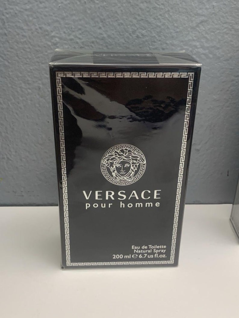 Versace Pour Homme de Versace Eau De Toilette Spray 6.7 oz para hombres imagen 2