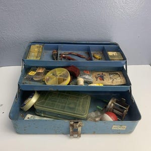 Vintage Bait Box - Etsy