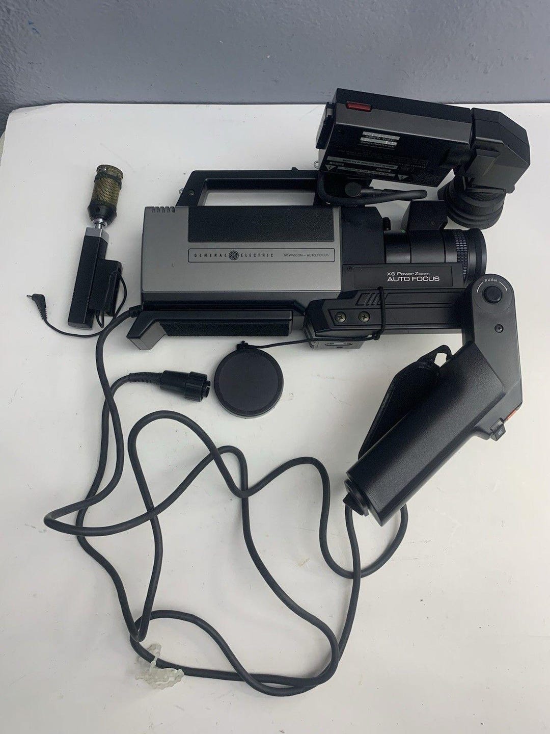 General Electric Color Video Camera Model 1CVC5034E Camcorder Vintage ...