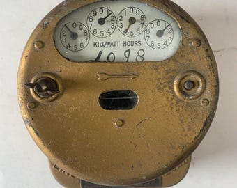 Fort Wayne Electric Meter Type K5 Induction WattHour Meter 5 Amp 110 Volts